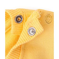 Babyhug Cotton Knit Full Sleeves Sweatshirt Dino Print Pack of 2 - Blue & Yellow