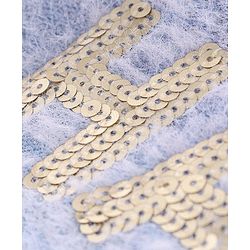 Babyhug Knitted Full Sleeves Text Design Sweater - Multicolour