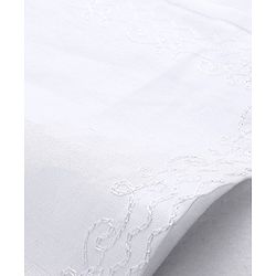 Babyhug Cotton Woven Full Sleeves Angarakha Dhoti Kurta Embroidered - White