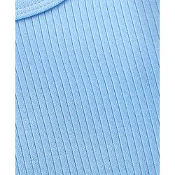 Babyhug Sleeveless Solid Thermal Sando - Blue