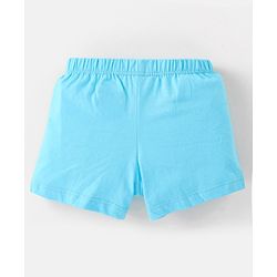 Babyhug 100% Cotton Knit Striped & Fish Printed Trunks Pack of 3 - Multicolour