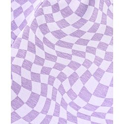 Babyhug Cotton Lycra Knit Full Length Stretchable Leggings Checks & Floral Print Pack of 3 - Pink & Purple