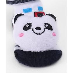 Cute Walk by Babyhug Socks Shoes with Applique - Light Purple