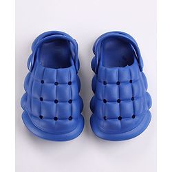Cute Walk by Babyhug Slip On Clogs Cube Design - Blue
