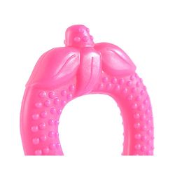 Babyhug Strawberry Shaped Silicone Teether - Pink