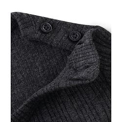 Babyhug Full Sleeves Solid Thermal Vest Pack of 2 - Dark Grey