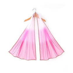 Babyhug Sleeveless Pleated Choli with Floral Printed Lehenga and Dupatta Set - Off White & Pink