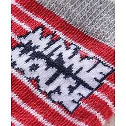 Cute Walk Disney By Babyhug Anti Bacterial Ankle Length Socks Minnie Mouse Design Pack Of 3 - Multicolour
