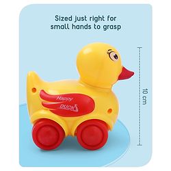 Babyhug Duck On Wheels- Yellow and Red