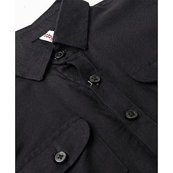 Babyhug Full Sleeves Solid Pathani Kurta & Pyjama Set - Black