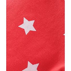 Babyhug Cotton Knit Shorts Striped & Stars Print Pack of 3 - Red Yellow & Blue