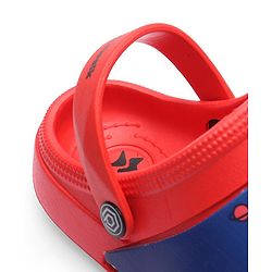 Cute Walk by Babyhug Clogs with Back Strap Astronaut Print - Red