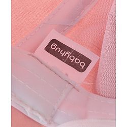 Babyhug Bucket Hat Bunny Design Pink - Diameter 17 cm