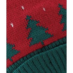 Babyhug Woollen Cap Tree Design - Multicolour