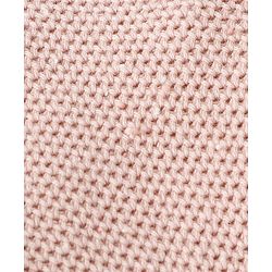 Babyhug 100% Cotton Knit Full Sleeves Front Open Sweaters - Peach