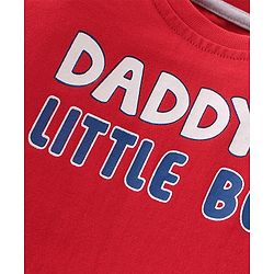 Babyhug Cotton Knit Full Sleeves Striped & Text Graphics T-Shirts Pack of 3 - Multicolour