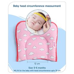 Babyhug Cotton Bedding Set with Mosquito Net Hot Air Balloon Print - Pink