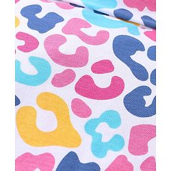 Babyhug 100% Cotton Full Sleeves Skivi Tee Abstract Print - Multicolor