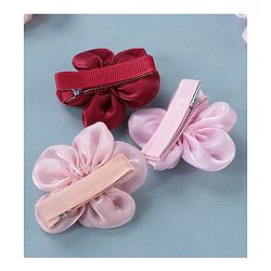 Babyhug Hair Pins and Clips Pack of 6 - Multicolor