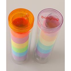 Babyhug Rubber Bands Set of 48 - Multicolour