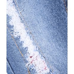 Babyhug Denim Washed Full Length Jeans with Stretch -Blue