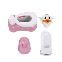 Babyhug Duckling Potty chair with Music - Pink