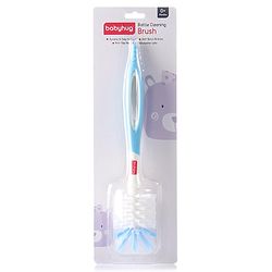 Babyhug Bottle & Nipple Cleaning Brush - Blue
