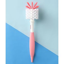 Babyhug Bottle & Nipple Cleaning Brushes - Pink