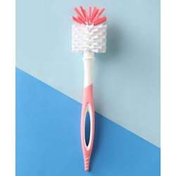 Babyhug Bottle & Nipple Cleaning Brushes - Pink