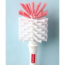 Babyhug Bottle & Nipple Cleaning Brushes - Pink