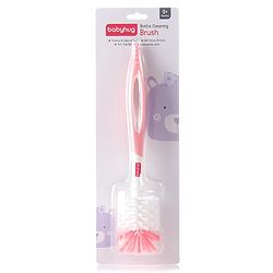 Babyhug Bottle & Nipple Cleaning Brushes - Pink