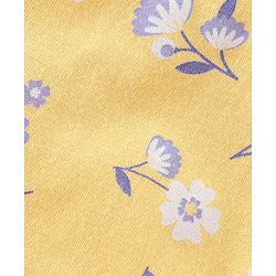Babyhug 100% Cotton Knit Sleeveless Slips Floral Print Pack of 3 - Multicolor
