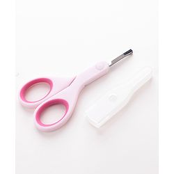 Babyhug Baby Nail Scissors with Safety Cover - Blue