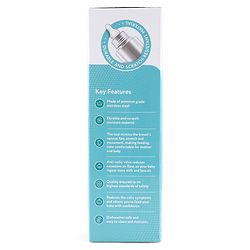 Babyhug Steel Feeding Bottle - 240 ml