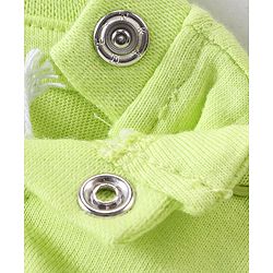 Babyhug Cotton Knit Full Sleeves Paw Patrol Print Night Suit - Green & Blue
