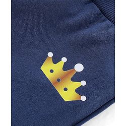 Babyhug Cotton Jersey Knit Lounge Pant Star Print Pack of 3 - Multicolor