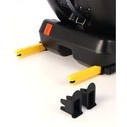 Babyhug Endeavor Isofix Convertible Car Seat - Black Grey