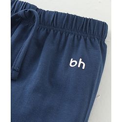 Babyhug Cotton Jersey Knit Full Length Solid Lounge Pants Pack of 5 - Multicolour