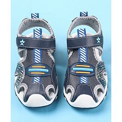 Cute Walk by Babyhug Sandals With Velcro Closure - Navy