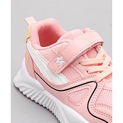 Cute Walk by Babyhug Velcro Closure Sneaker Shoes - Pink - EU 27 Pink