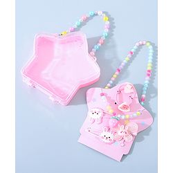 Babyhug Fashion Backpacks Free Size- Peach main image 1