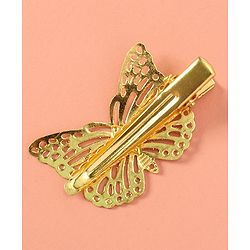 Babyhug Bow & Butterfly Clips Free Size Pack of 8 - Multicolour