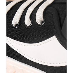 Cute Walk by Babyhug Lace Up Casual Shoes - Black