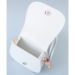 Babyhug Sling Bag with Butterfly Design Free Size - White