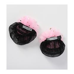 Babyhug Bow Shaped Scrunchies Pack of 2 - Pink