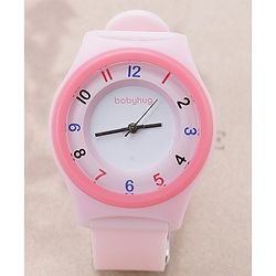 Babyhug Free Size Analog Watch - Pink