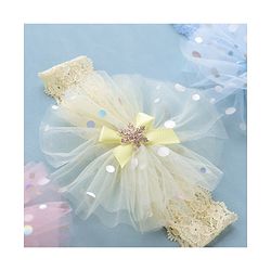 Babyhug Free Size Headband With Flower Applique Pack of 3 - Multicolor