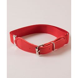 Babyhug Free Size Solid Colour Belt - Red