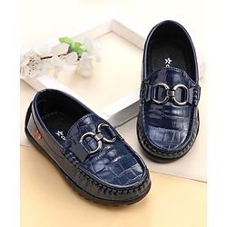 Cute Walk by Babyhug Slip On Loafers - Blue