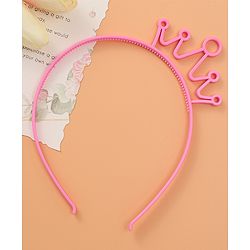 Babyhug Hair Accessories Combo Set with Crown Applique Free Size - Multicolor